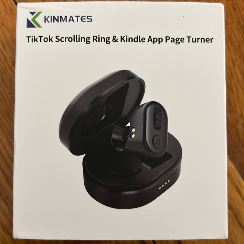 Tik Tok Scrolling Ring & Kindle App Page Turner